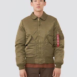 Alpha Industries CWU 45/P Slim Fit Bomber Jacket V